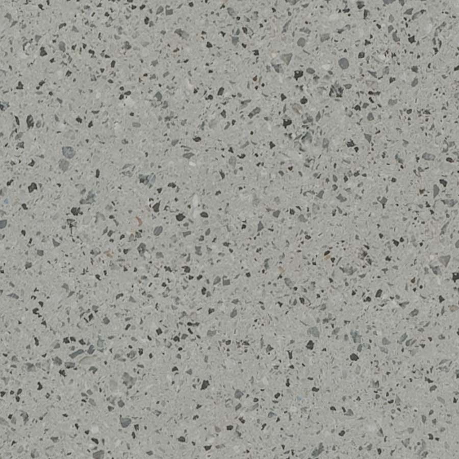 Mid grey smooth concrete paving finish