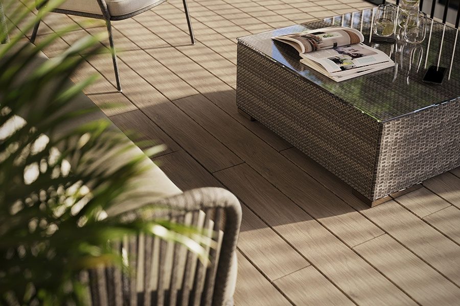 Stunningly Realistic: Impressive Vitrified Composite™ Decking