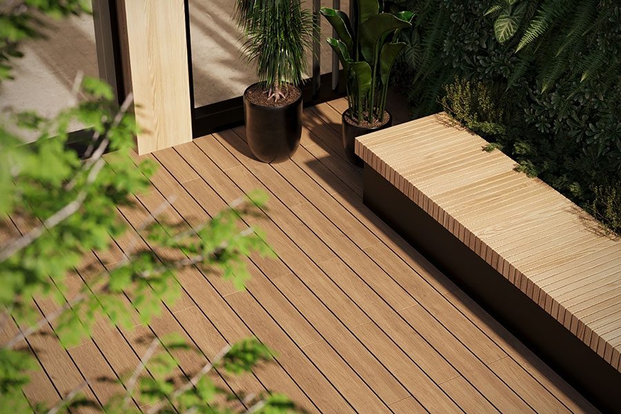 Stunningly Realistic: Impressive Vitrified Composite™ Decking